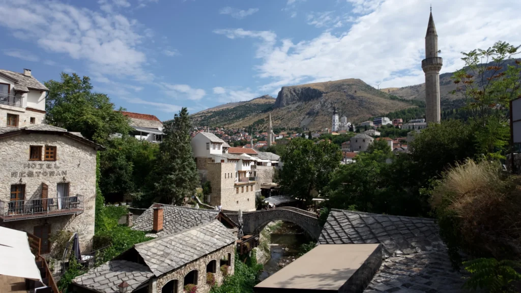 Crooked Bridge, Mostar Bosnia