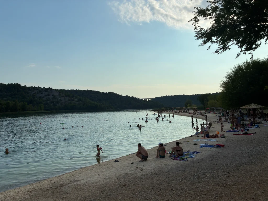 Skradin City Beach, Croatia