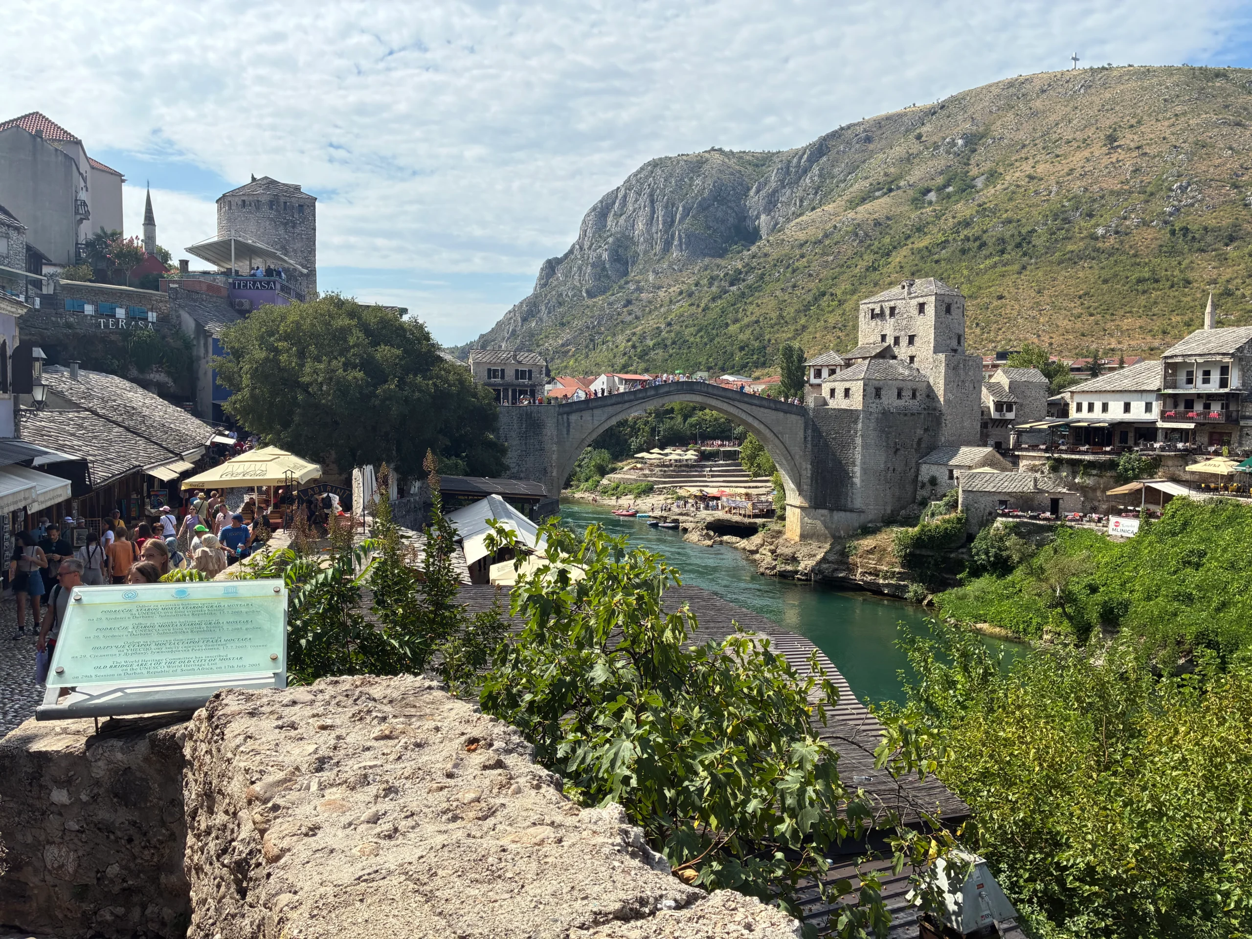 Mostar Old Town Bridge, Bosnia