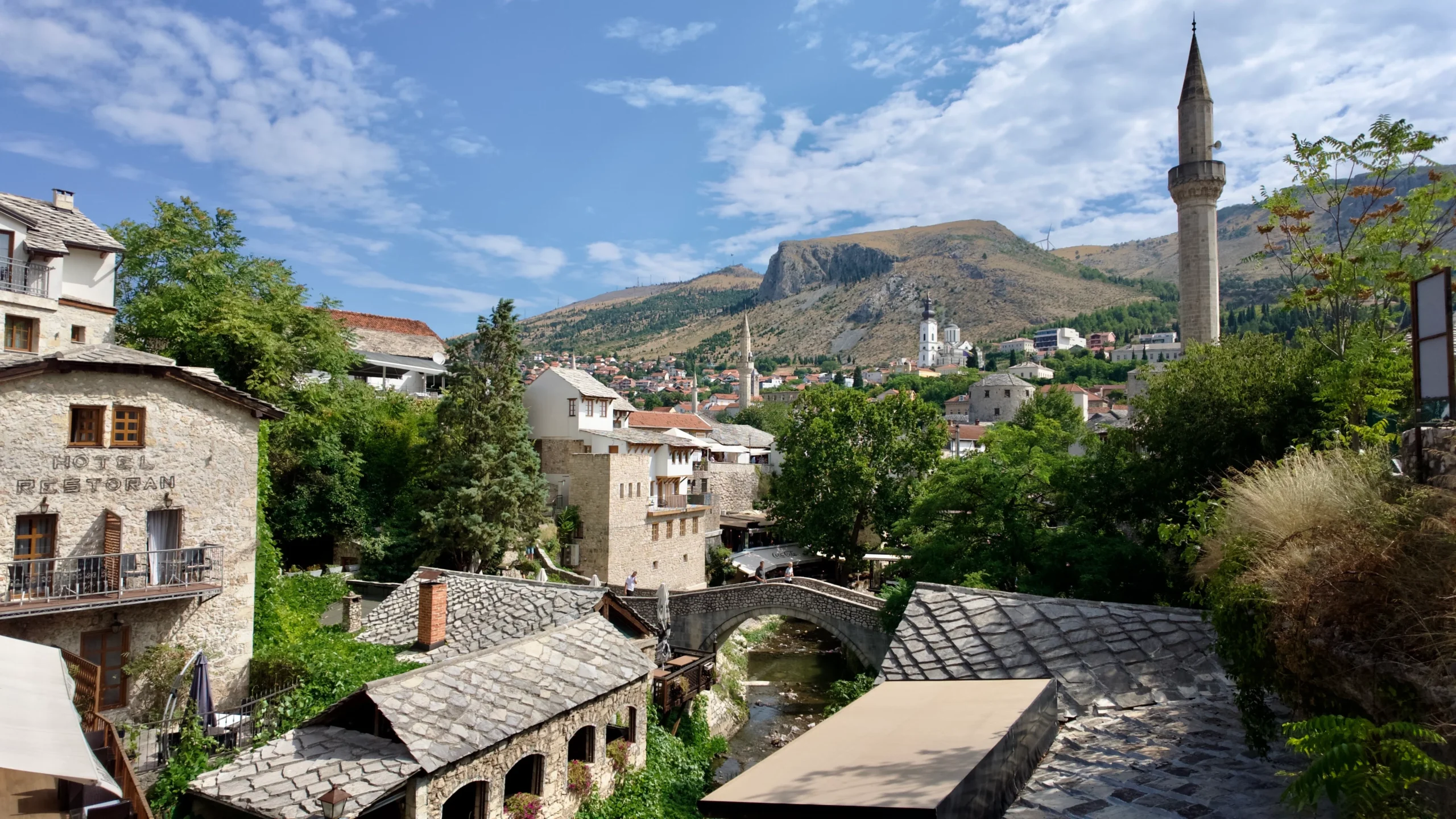 Crooked Bridge, Mostar Bosnia