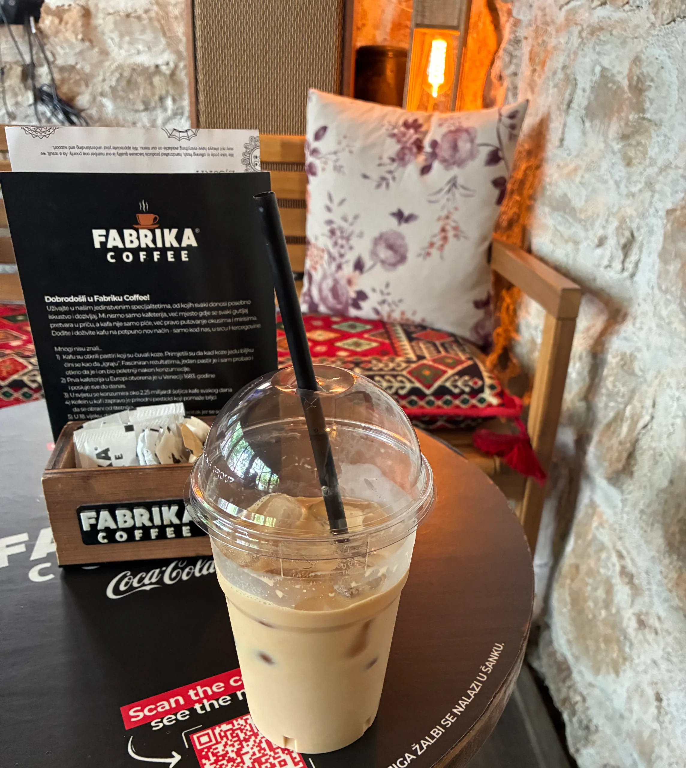 Fabrika coffee, Mostar, Herzegovina