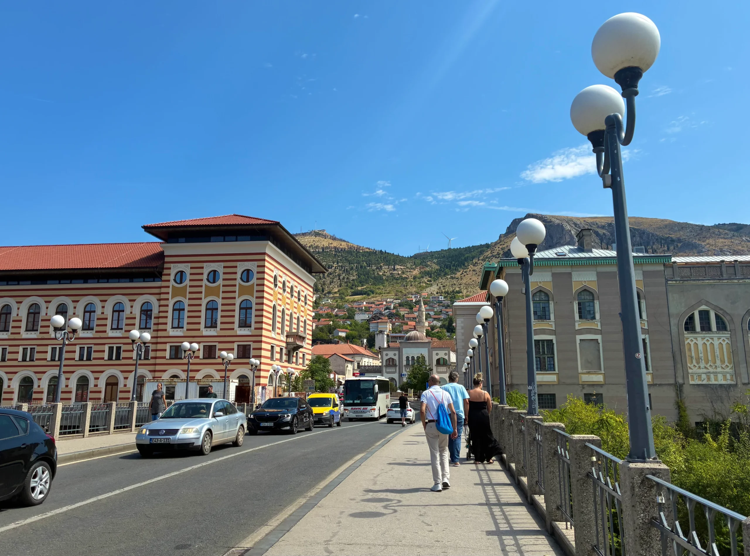Unique architecture, Mostar, Herzegovina