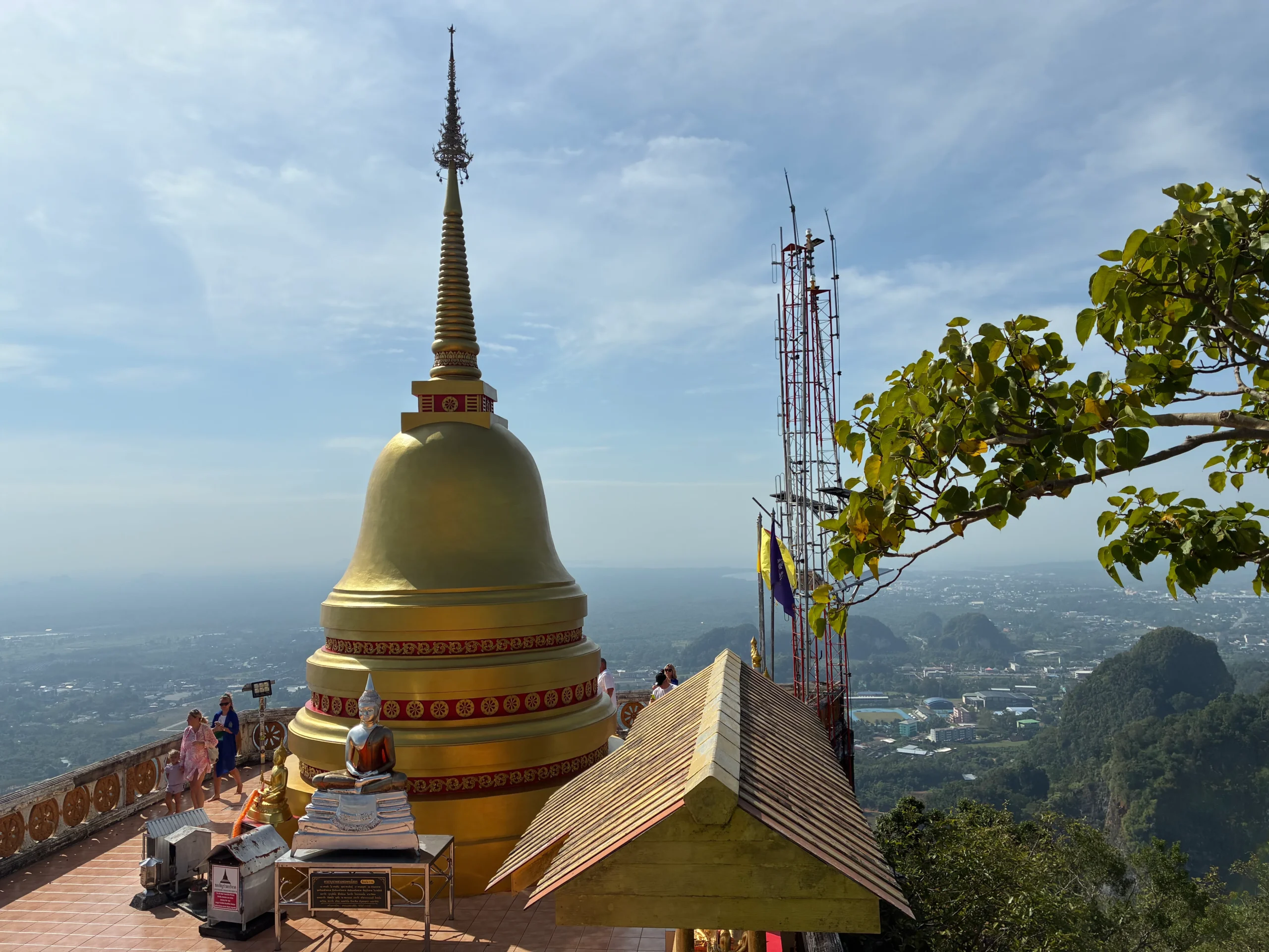 Tiger Cave Temple summit, Krabi Thailand