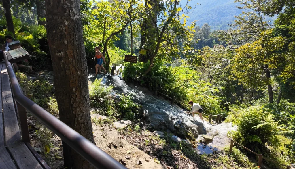 Buatong Sticky Waterfall, Thailand