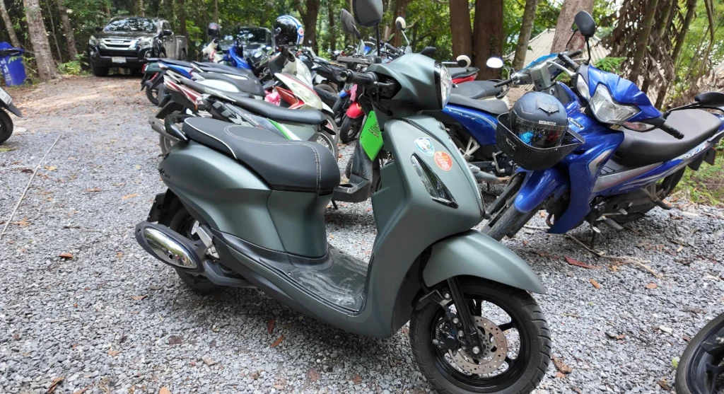 Motorbike in Krabi Thailand